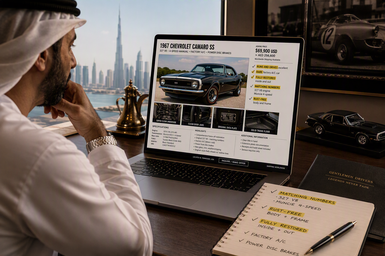 How to Read a Classic-Car Listing and What the Seller Isn’t Telling You